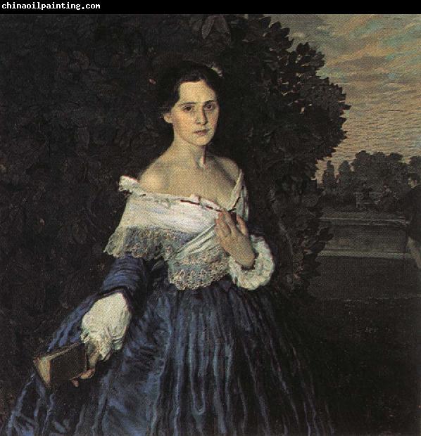 Konstantin Somov Lady in Blue