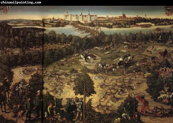 Lucas Cranach The Stag Hunt