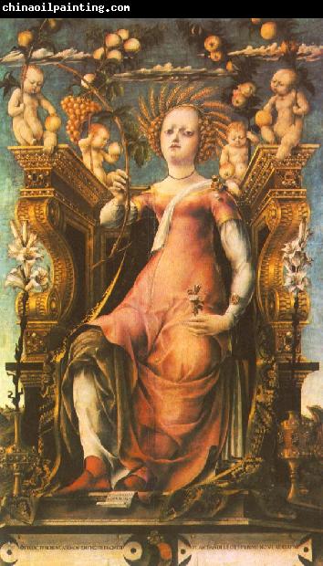 MICHELE PANNONIO Ceres Enthroned