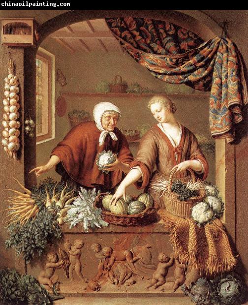 MIERIS, Willem van The Greengrocer