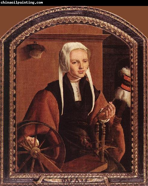 Maerten van heemskerck Portrait of Anna Codde