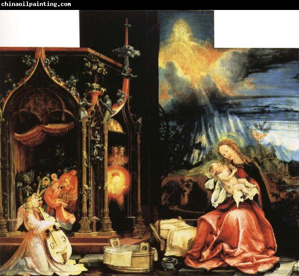 Matthias  Grunewald Isenheim Altar Allegory of the Nativity