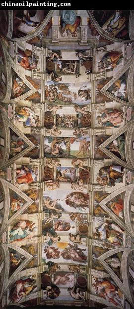 Michelangelo Buonarroti Ceiling of the Sistine Chapel