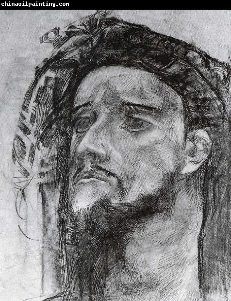 Mikhail Vrubel Head of a prophet