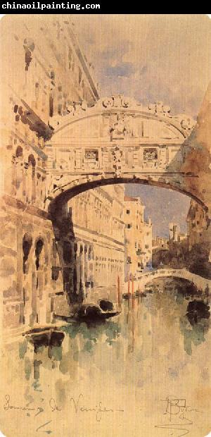 Mikhail Vrubel Venice:The Bridge of Sighs