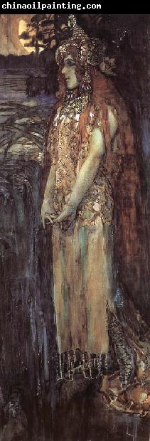 Mikhail Vrubel Princess Volkhova:Nadezhda zabela-vrubel as volkhova in the opera sadko by nikolai rimsky-Korsakov