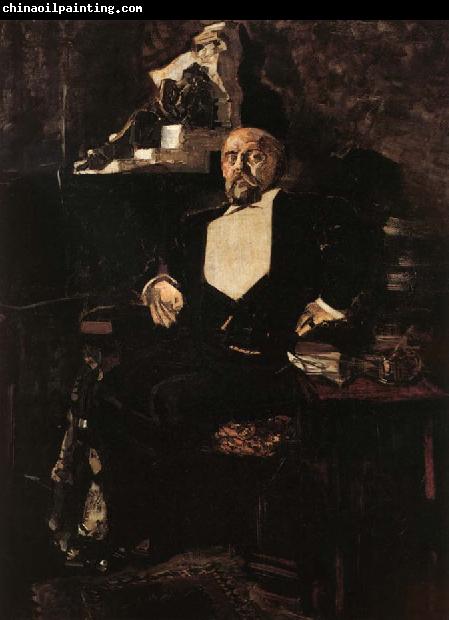 Mikhail Vrubel Portrait of Savva Mamontov