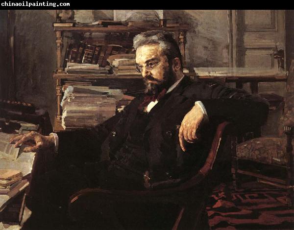 Mikhail Vrubel Portrati of konstantin artsybushev