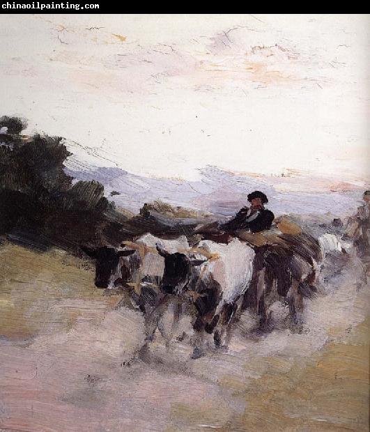 Nicolae Grigorescu Ox Cart