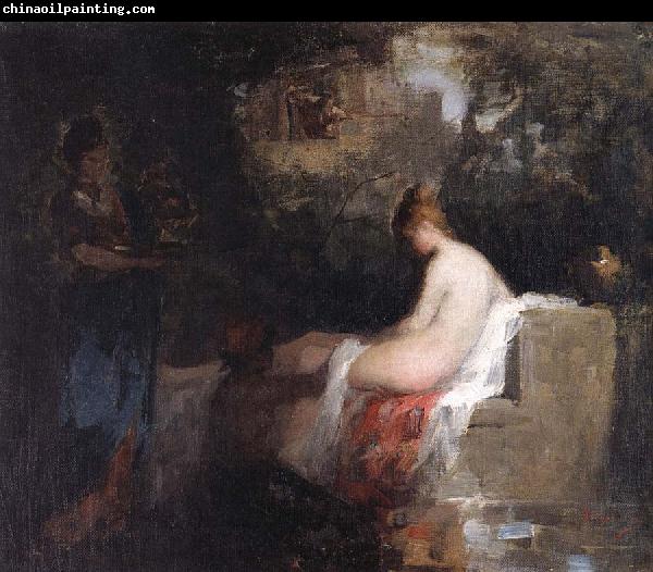 Nicolae Grigorescu After the Bath