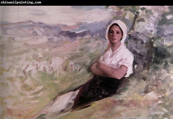 Nicolae Grigorescu Sepherdess