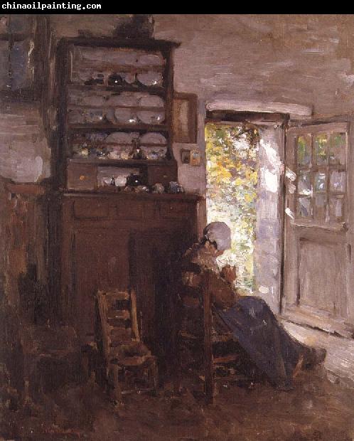 Nicolae Grigorescu Interior in Vitre