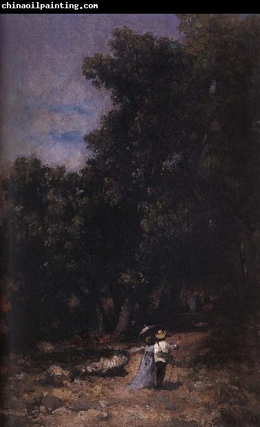 Nicolae Grigorescu In the Woods of  Fontainebleau