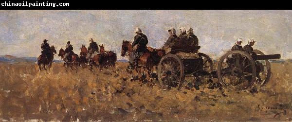 Nicolae Grigorescu The Artillerymen