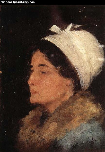 Nicolae Grigorescu Painter's Wife