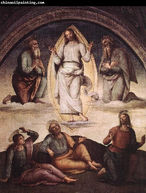 PERUGINO, Pietro The Transfiguration