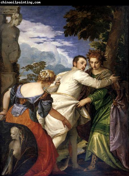 Paolo Veronese Allegory of virtue and vice