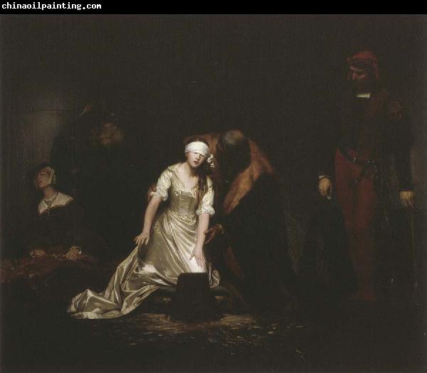 Paul Delaroche Execution of Lady jane Grey