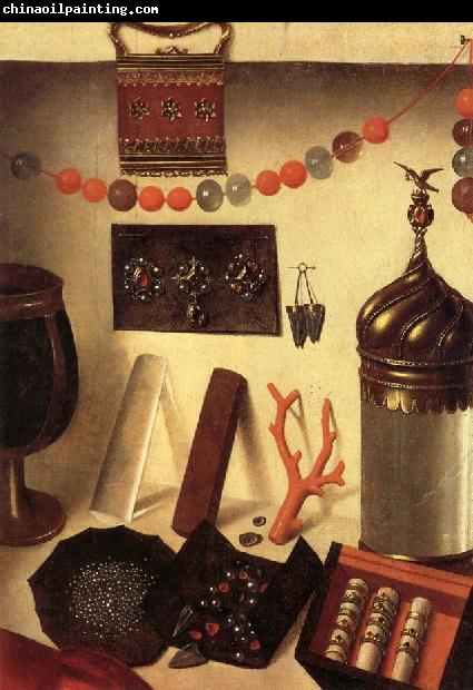 Petrus Christus Details of St.Eligius