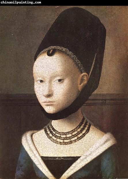 Petrus Christus Portrait of a Young Woman