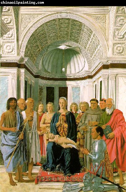 Piero della Francesca Madonna and Child with Saints