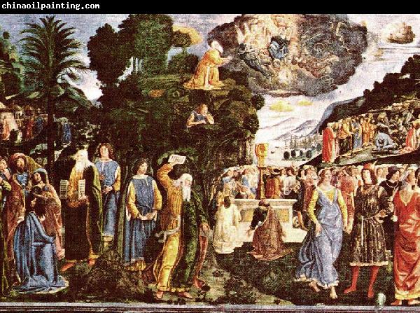 Piero di Cosimo Moses and the Tables of Law