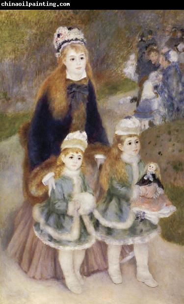 Pierre-Auguste Renoir Mother and children