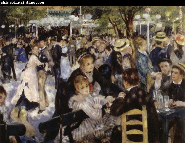 Pierre-Auguste Renoir Dance at the Moulin de la Galette