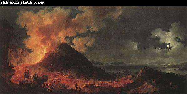 Pierre-Jacques Volaire Eruption of Mount Vesuvius