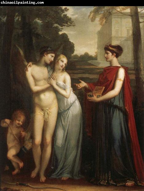 Pierre-Paul Prud hon Innocence Preferring Love to Wealth