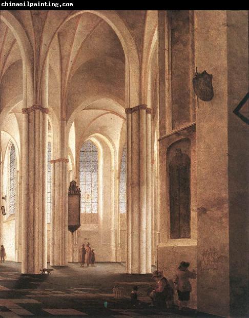 Pieter Jansz Saenredam The Interior of the Buurkerk at Utrecht