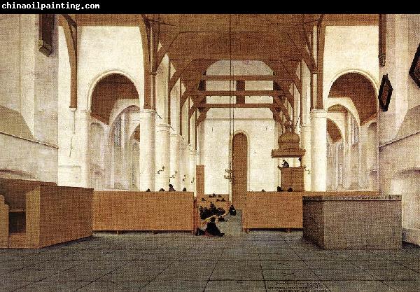 Pieter Jansz Saenredam Interior of the Church of St Odulphus, Assendelft