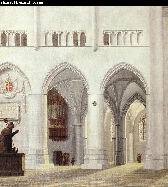 Pieter Jansz Saenredam Interior of the Church of St Bavo at Haarlem