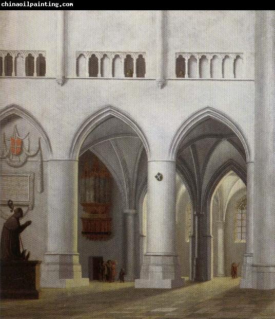 Pieter Jansz Saenredam Interior of the Church of Saint Bavo in Haarlem