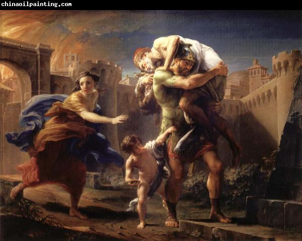 Pompeo Batoni Aeneas Fleeing from Troy