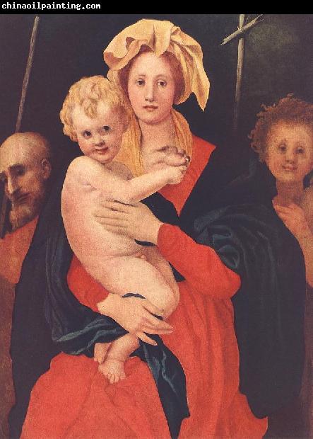 Pontormo, Jacopo Madonna and Child with St. Joseph and Saint John the Baptist
