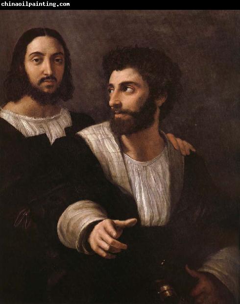 Raffaello Portrait de l'artiste avec un ami