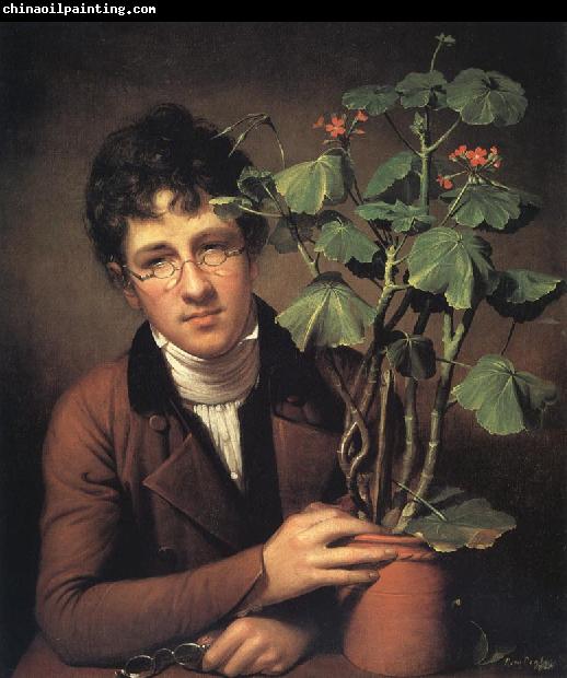 Rembrandt Peale Rubens Peale with a Geranium