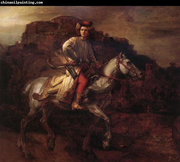 Rembrandt van rijn The polish rider