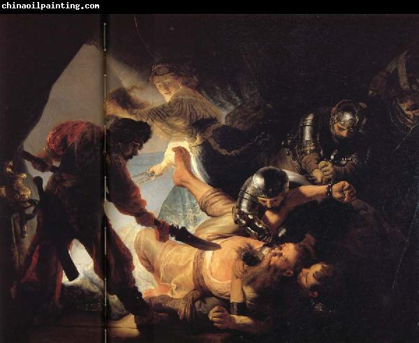 Rembrandt van rijn The Blinding of Samson