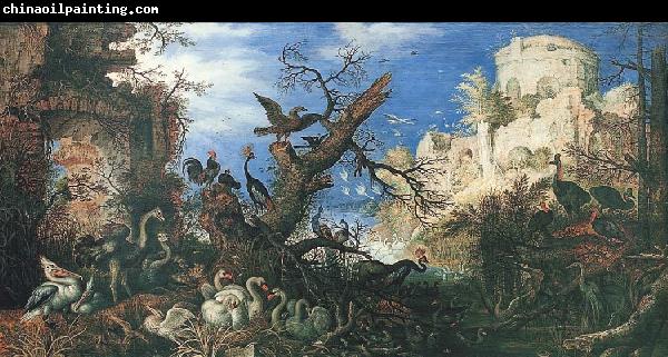 SAVERY, Roelandt Landscape with Birds