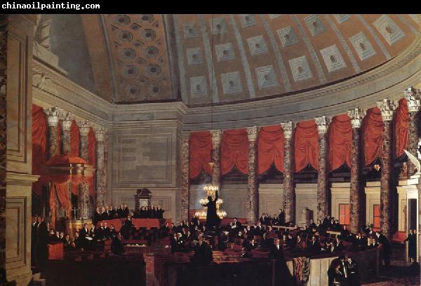 Samuel Finley Breese Morse The old House of Representatives