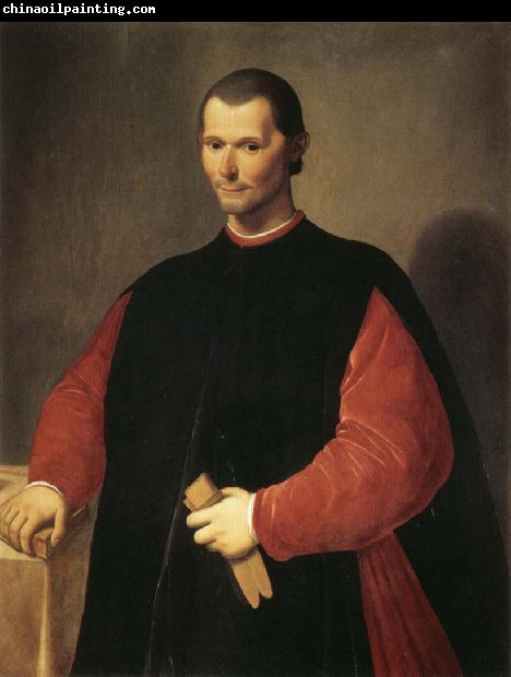 Santi Di Tito Portrait of Niccolo Macchiavelli