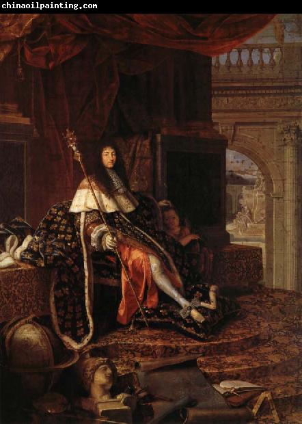 Testelin,Henri Louis XIV,protecteur de I'Academie Royale