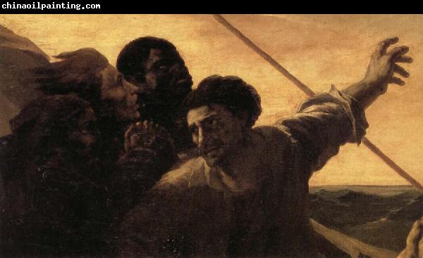 Theodore Gericault Details of The Raft of the Medusa