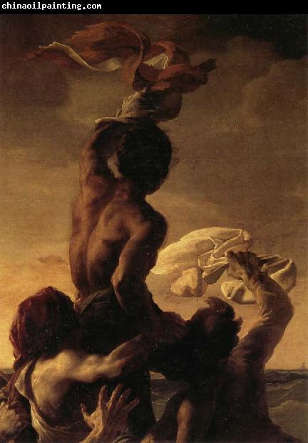 Theodore Gericault Details of The Raft of the Medusa