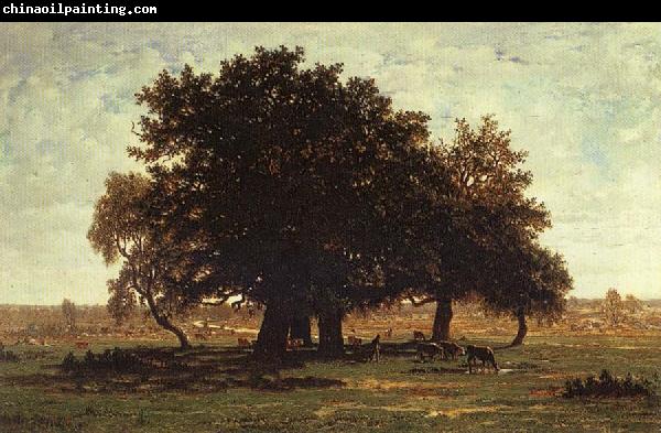 Theodore Roussel Oak Trees near Apremont