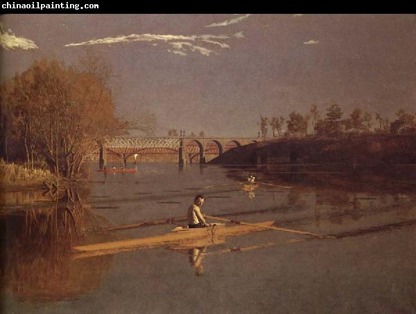 Thomas Eakins Max Schmitt a l'aviron