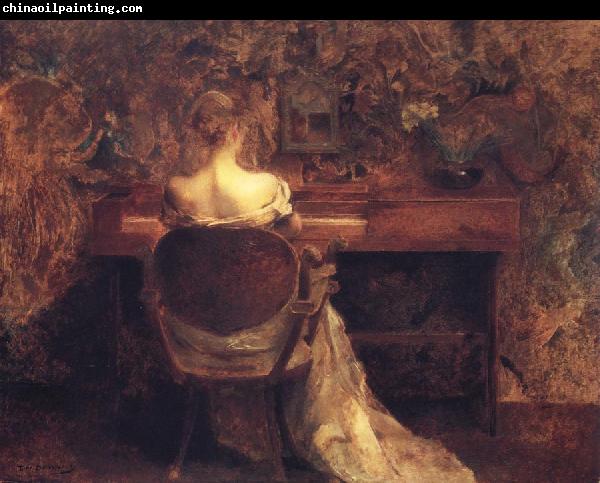 Thomas Wilmer Dewing The Spinet