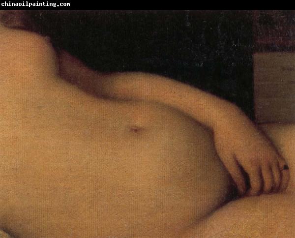 Titian Details of Venus of Urbino